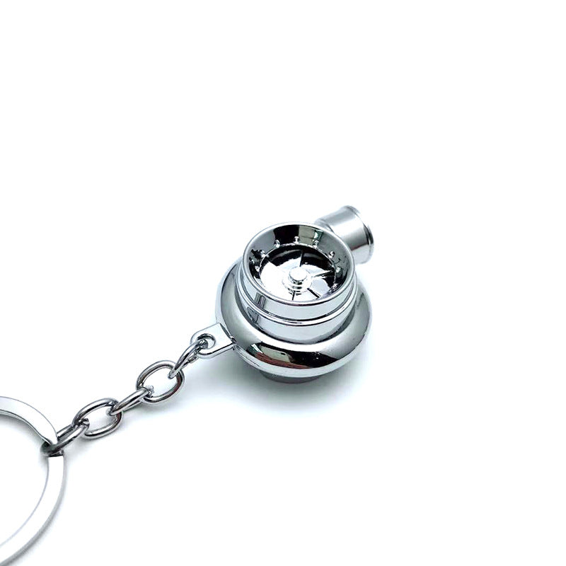 z Automotive Turbine Keychain Metal Creative Luminous LED