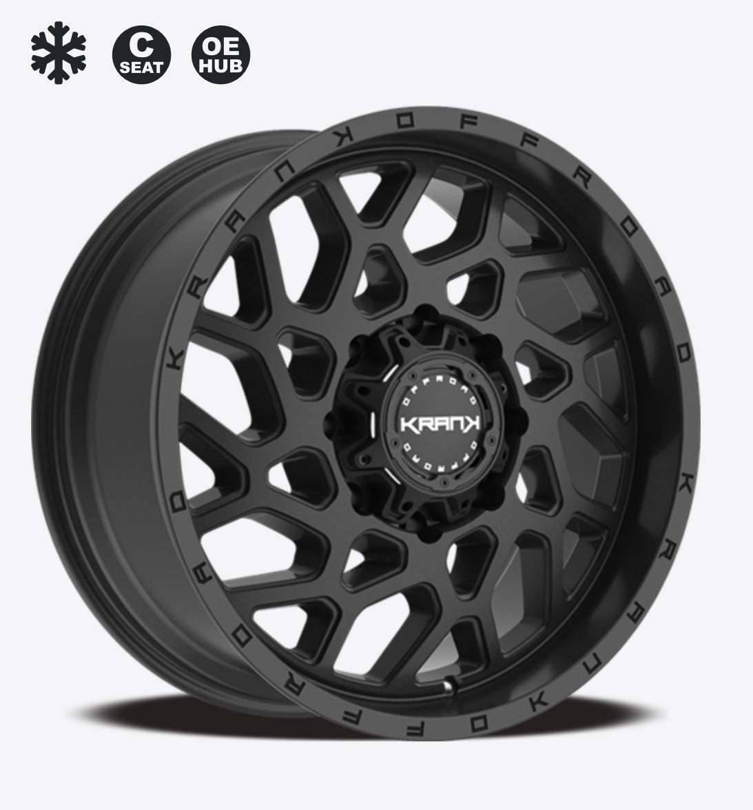 KRANK OFFROAD 20x9 8x180 and 8x170
